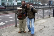Londra'da Sokak Müzisyeni (Street Musician in London)
